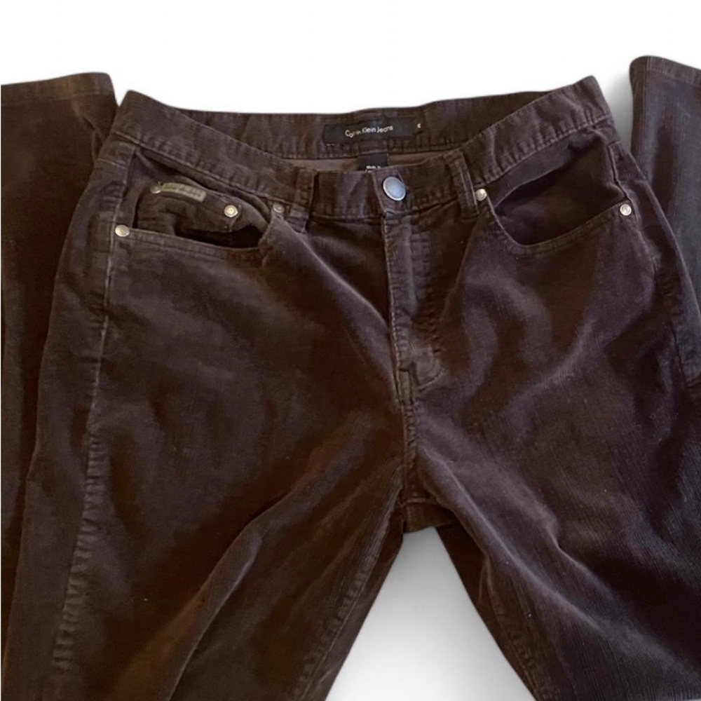 Calvin Klein Brown Flare & Wide Leg Jeans